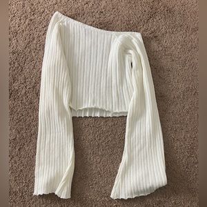 Princess Polly santorini knit ivory top